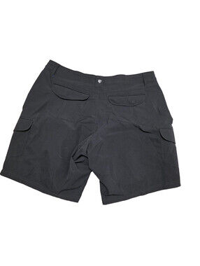 Womens 18 W Kuhl Freeflex Cargo Shorts Black hiking climbing